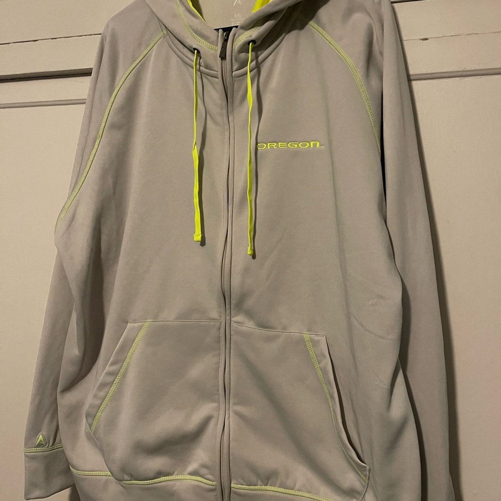 Oregon Antigua Neon Yellow Jacket